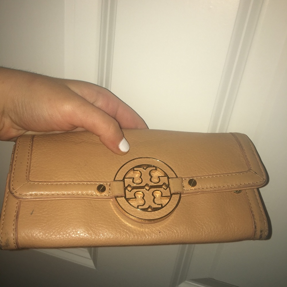 Tory Burch Tan Wallet